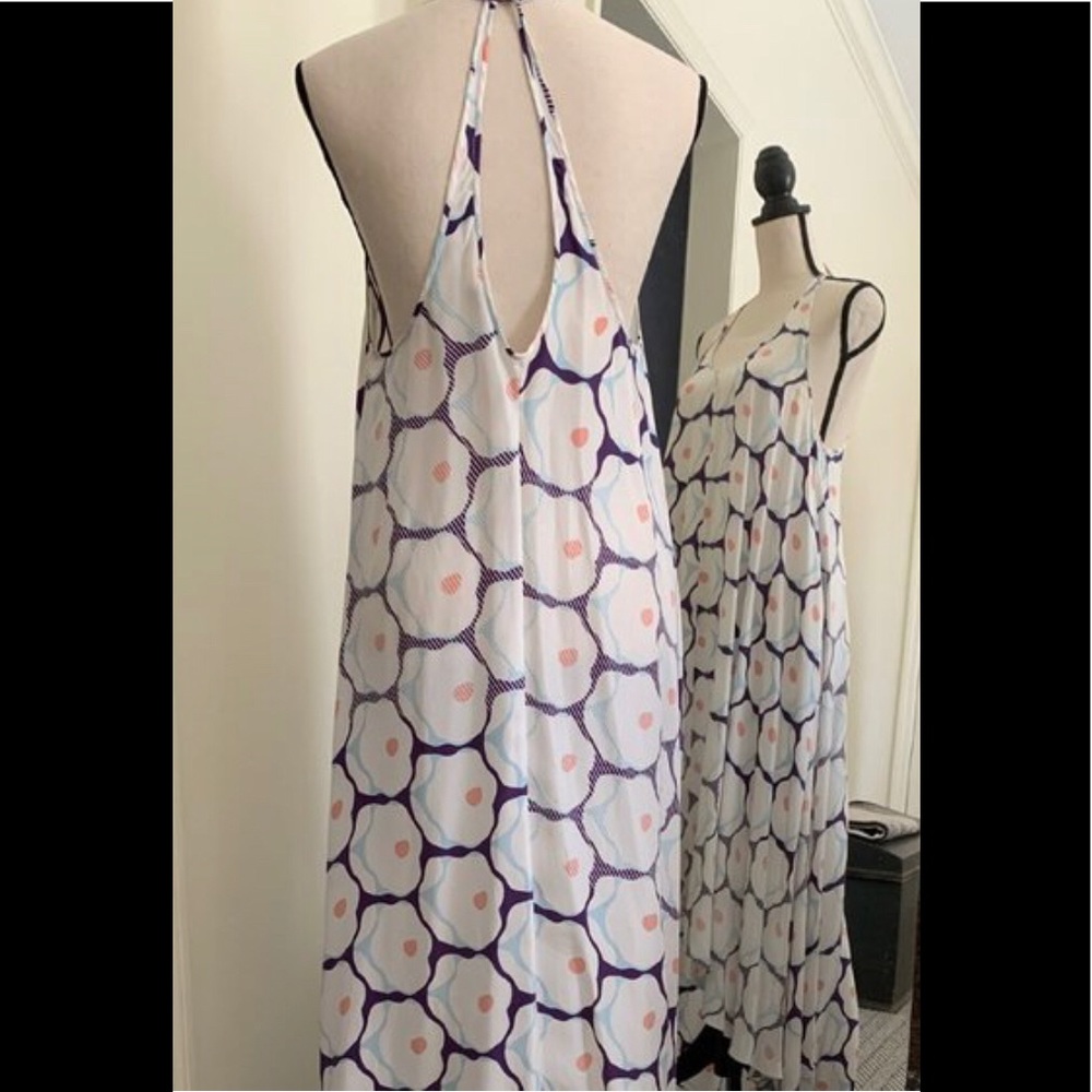Diane Von Furstenberg Carsandra Silk Maxi Dress - Picture 4 of 5